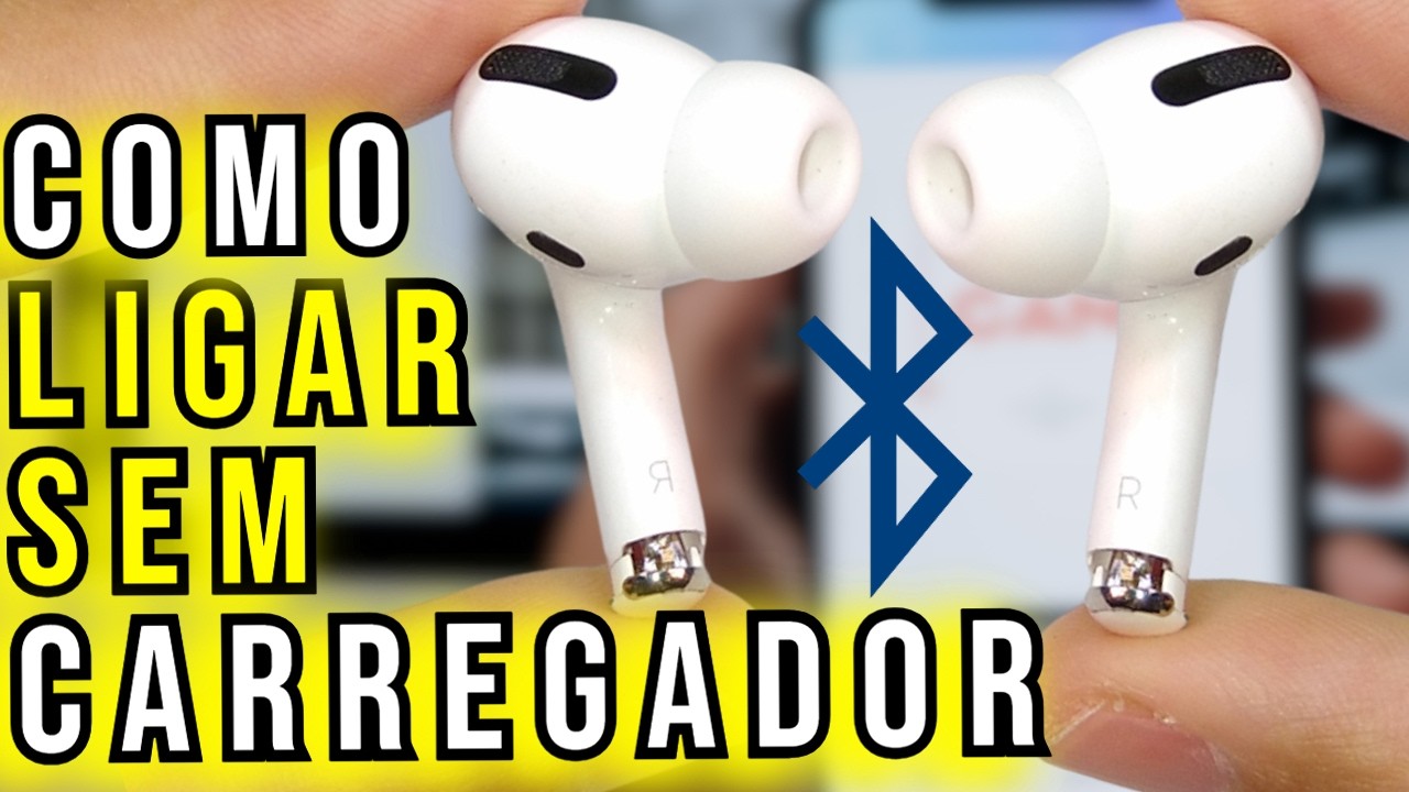 Como ligar o Fone bluetooth Pequeno Com Qualquer Fonte de 5 Volts -  Não Tenho Carregador