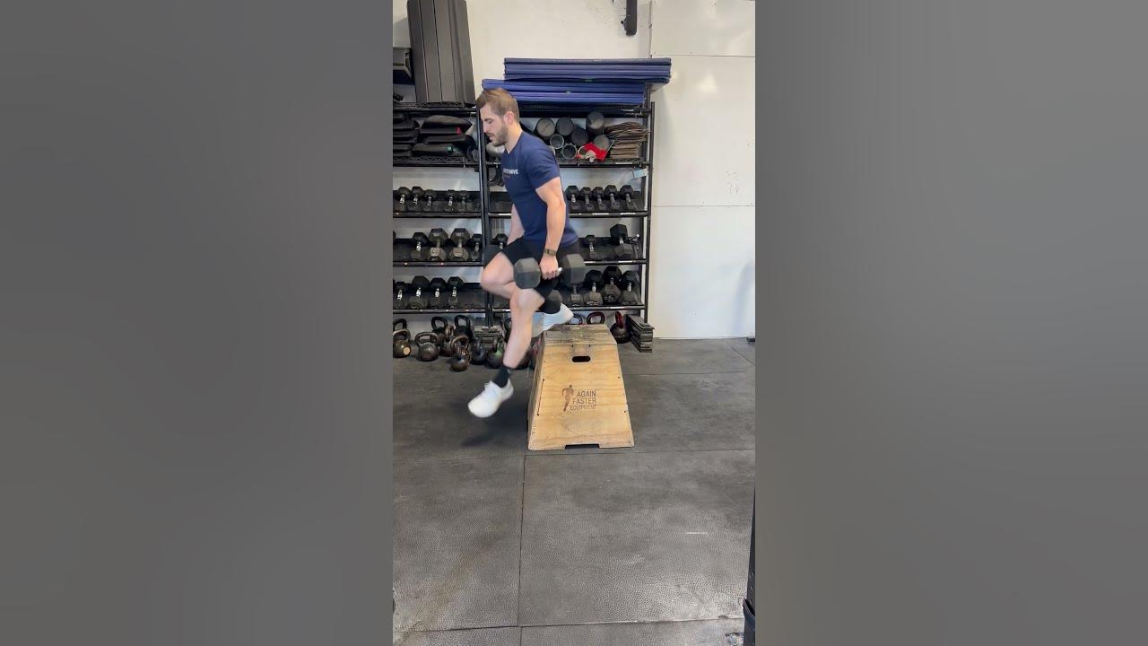 Dumbbell Box StepOvers YouTube