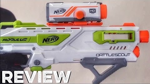 [REVIEW] Nerf Battle Scout Unboxing and Review (Nerf Modulus BattleScout ICS-10, NEW NERF GUNS 2016)