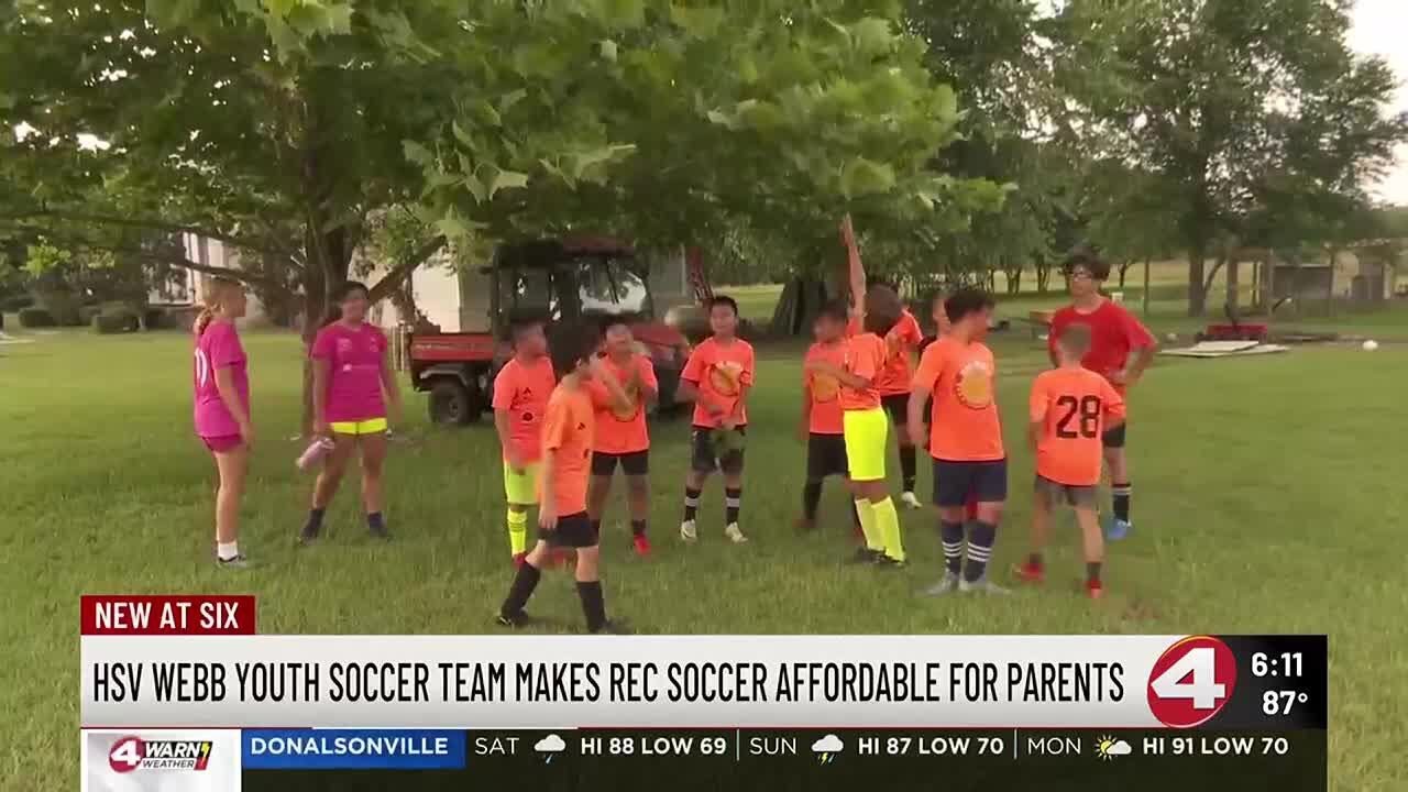 HSV Webb youth soccer team makes rec soccer affordable for parents