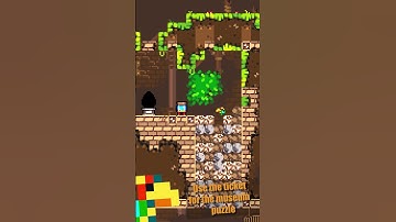 Open the chest for a ticket for the museum puzzle! #games #gamedev #gaming #puzzlegame #roguelike