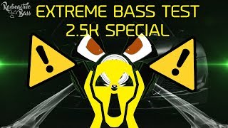EXTREME BASS SUBWOOFER TEST! SPECIAL 2.5K! Resimi