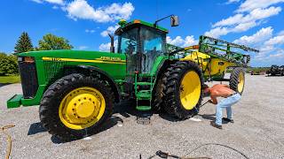 Summer Time Farming Drone Spraying and Washing Equipment