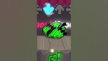 FNF Pibby Geometry Dash FIRE IN THE HOLE Playground Test VS Gameplay #shorts