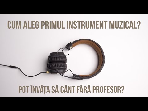 Video: Cum Să Aleg Un Instrument Muzical Care Mi Se Potrivește
