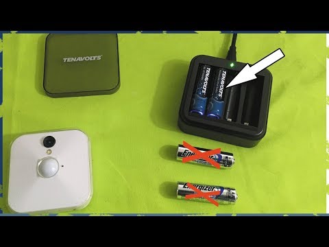 Use Alkaline Batteries in Blink Cameras 
