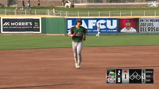 Dalton Rushing CRUSHES a Two-Run Home Run! | Los Angeles Dodgers Prospect | 7/19/2023