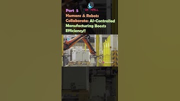 Humans & Robots Collaborate: AI-Controlled Manufacturing Boosts Efficiency! Part 5 #ai #viral