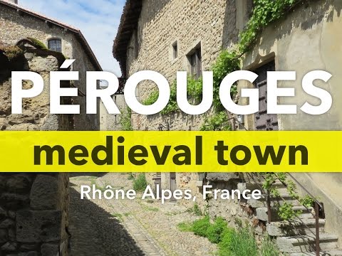 Ref:s8o_ullDXj8 Pérouges - French medieval hilltop town