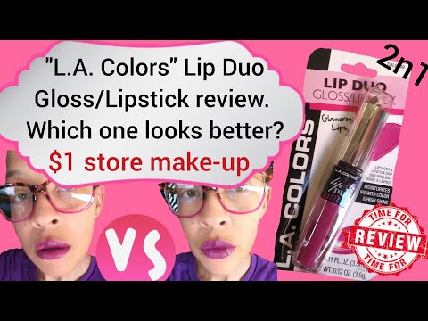 Vibe Lipstick Duo #dollarstorebeauty