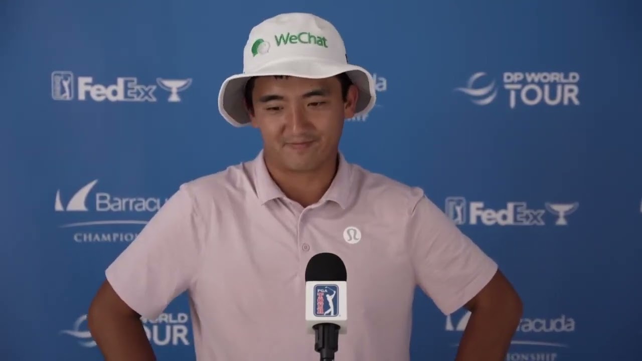 Marty Dou Friday Flash Interview 2023 Barracuda Championship