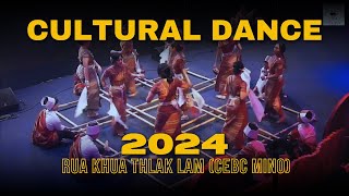 Rua Khua Thlak Lam (CEBC Mino)  Cultural Dance (76th Chin National Day 2024) INDIANA