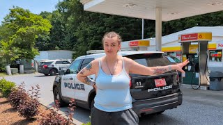 Shell Station Incident on Riverside Ave – Police and Fire Respond