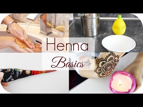 Auftrag/ Motive/ Abwaschen - Henna Basics | Sanny Kaur