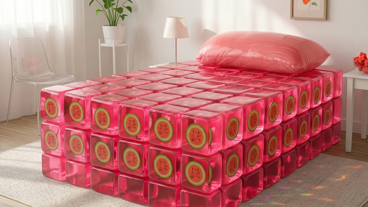 Which Crazy Bed Would You Choose? 🛏️🔥 Oddly Satisfying AI ASMR | Hypnotic Visual Relaxation