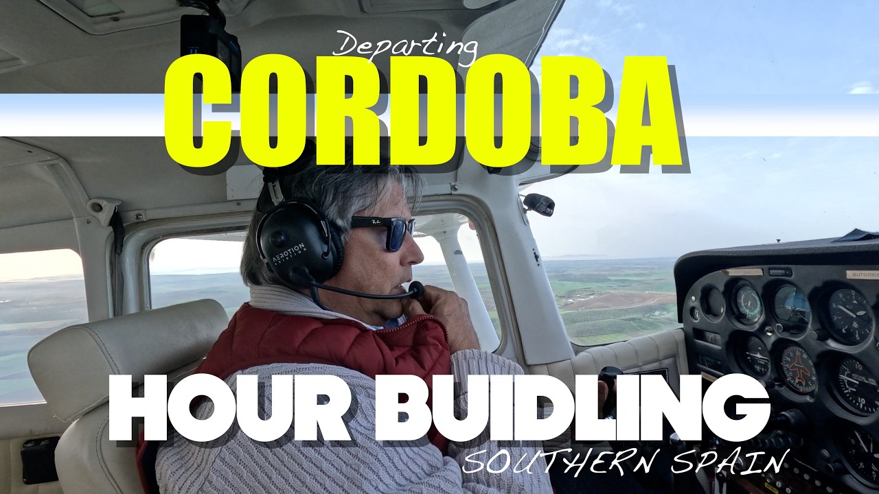 Departing Cordoba Hour Building in Southern Spain