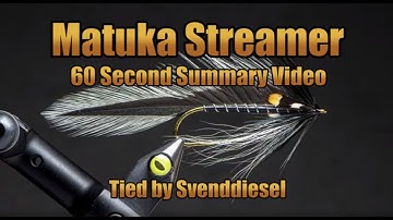 The 60 Second Matuka Streamer Fly Pattern Tutorial