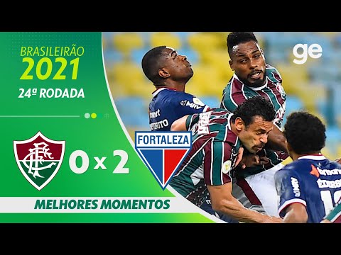 FLUMINENSE 0 X 2 FORTALEZA | MELHORES MOMENTOS | 24ª RODADA BRASILEIRÃO 2021 | ge.globo