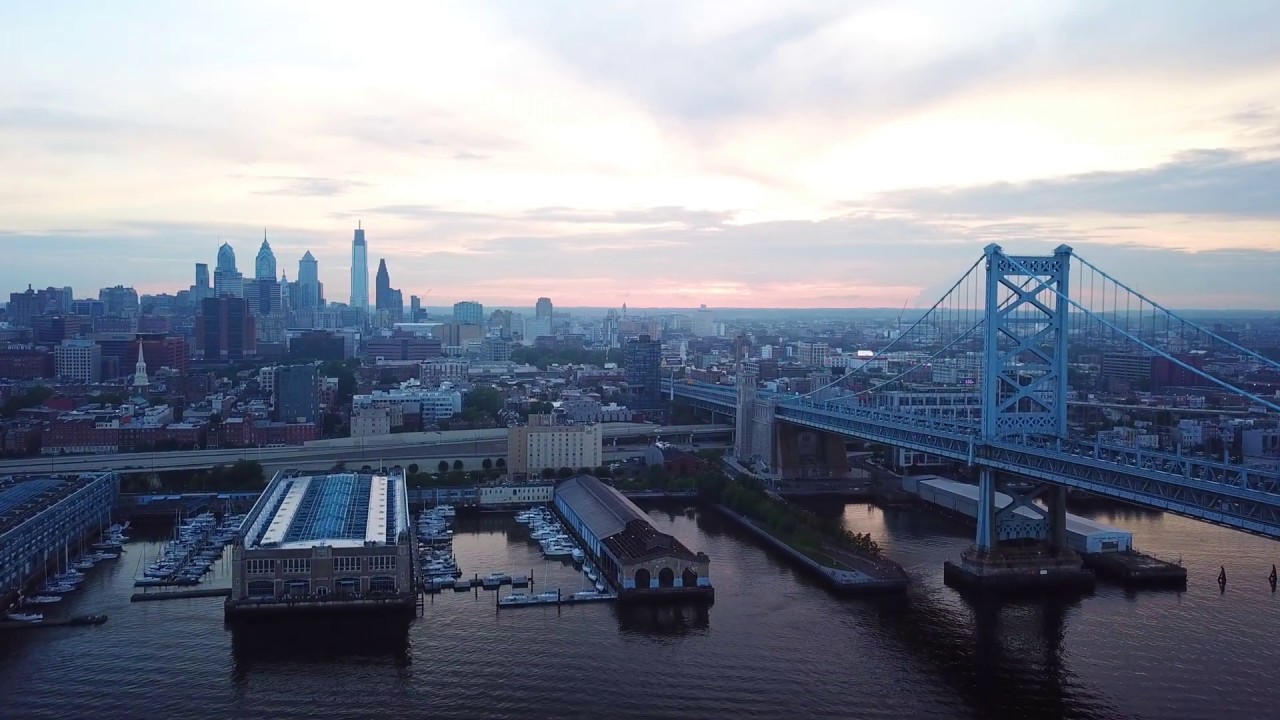 Drone Flight: Race Street Pier (Philadelphia, PA)