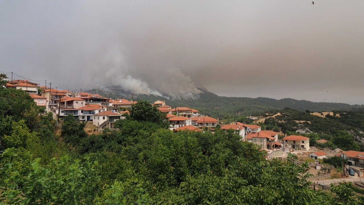 Firefighters battle wildfires across Europe