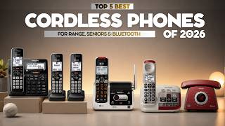 ✅ Best Cordless Phones 2026 || Top 5 Picks for Range, Seniors, Bluetooth & Call Blocking