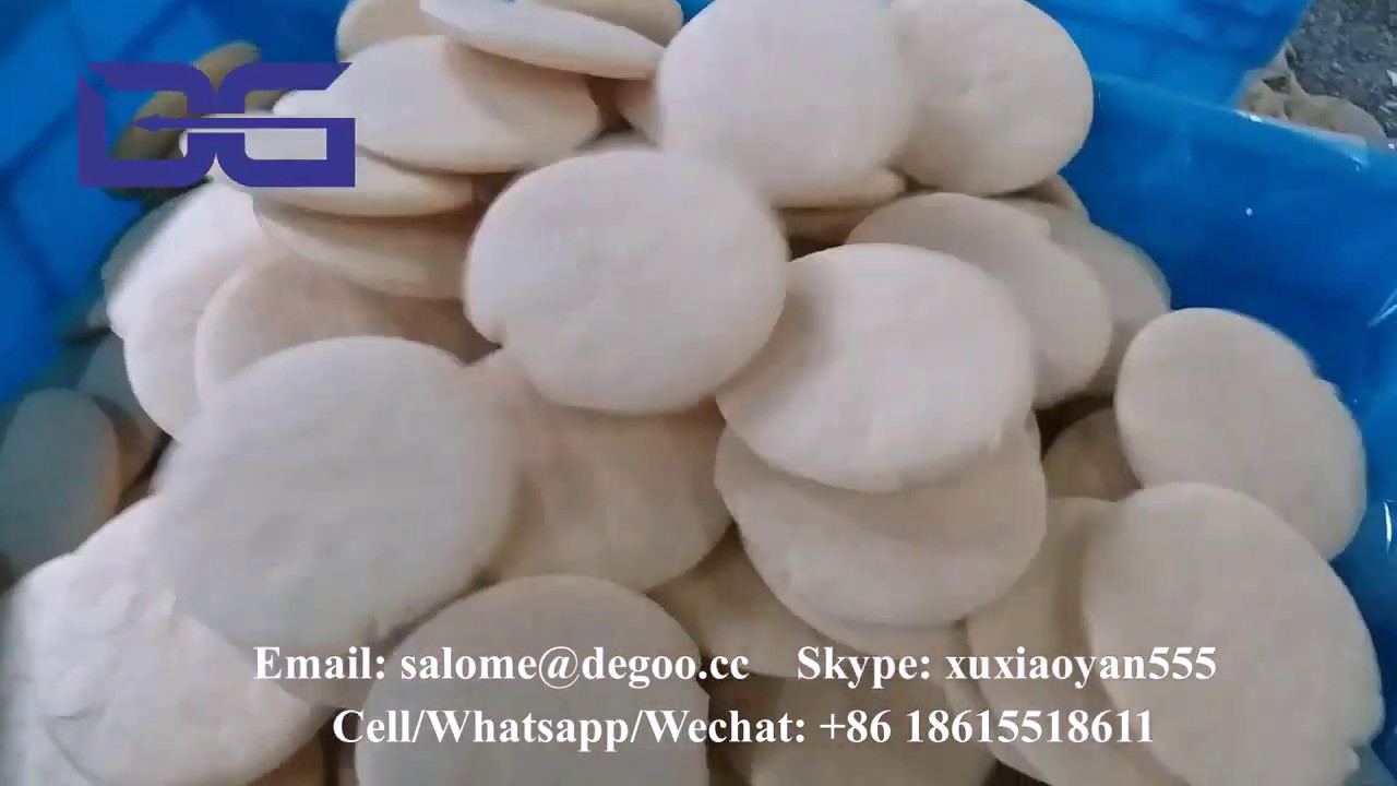 Rice snack cracker making machine Crunchy rice cake production line ...