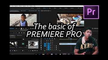 Adobe Premiere pro basic TUTORIAL   (Tagalog)