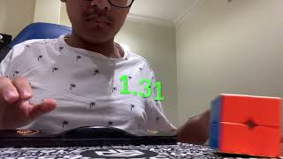 Rubiks Cube 2X2 Solved In 1.31 Seconds