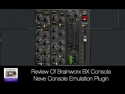 Review Of Brainworx bx_console Plugin