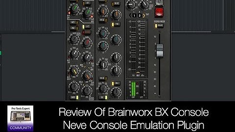 Review Of Brainworx bx_console Plugin