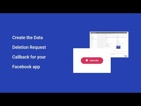 Create the Data Deletion Request Callback for your Facebook app