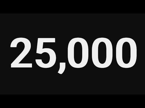 25000 Subscribers — Photics.TV Status Report
