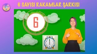 6 Sayısı Sayılar Şarkısı-Sayıları öğreniyorum-Gigi Öğretmen