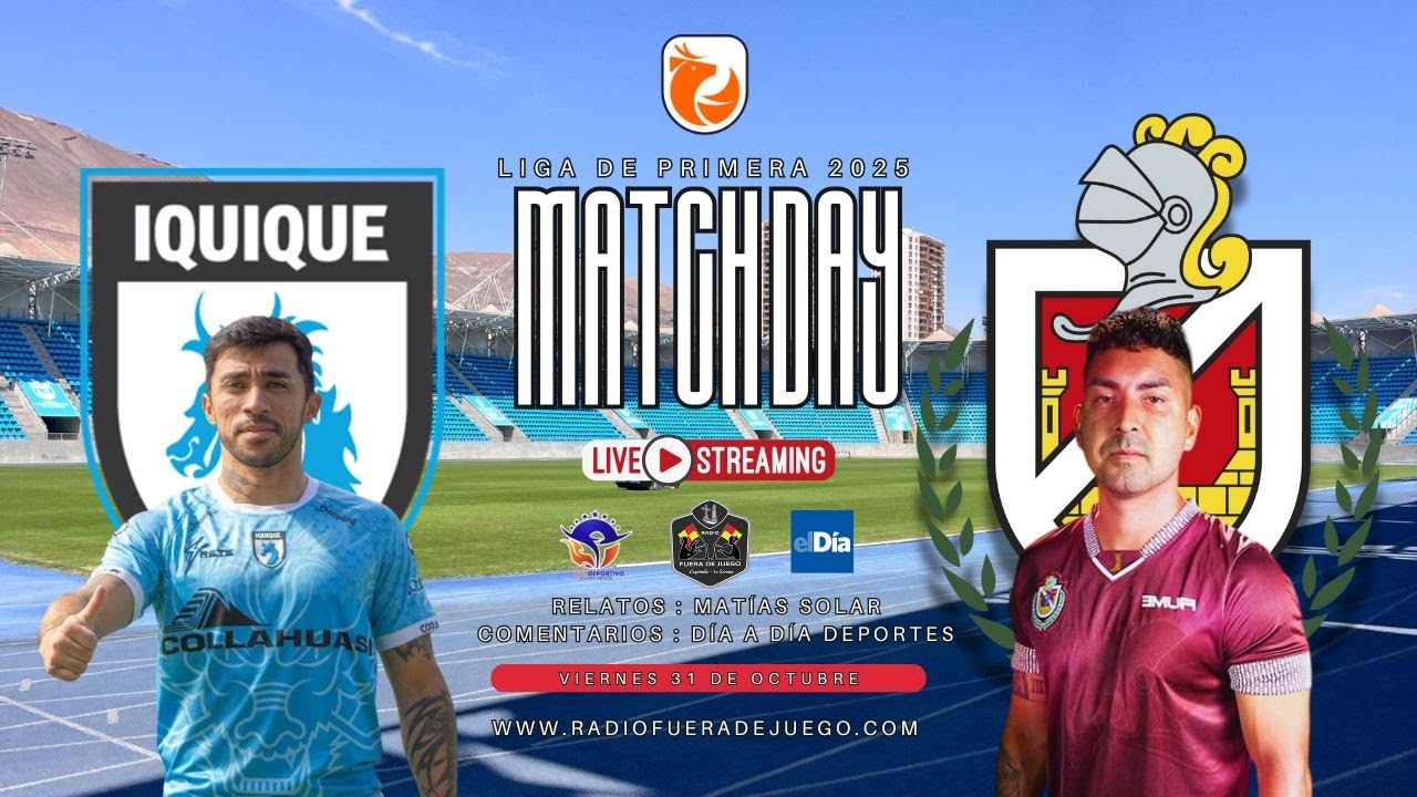 🔴EN VIVO :Deportes Iquique vs Club Deportes La Serena | Fútbol Chileno ...