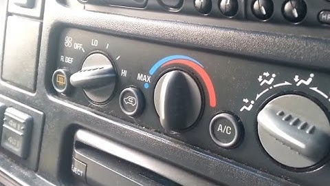 1997 4x4 chevy tahoe , GMC Truck , Suburban SUV blend door actuator heat ac  for 1990 -1999 part 1