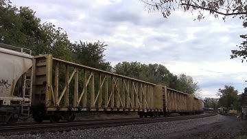CSX Q416 in Hi Def at Shenandoah Junction,WV on 10/4/14