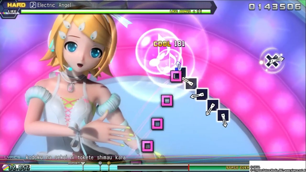 【Project Diva FT】Electric Angel【HARD Perfect】102.32% - YouTube