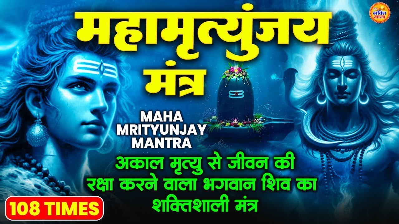 Mahamrityunjay Mantra108Times-सोमवार के दिन महामृत्युंजय मंत्र सुनने से मृत्यु का संकट टल जाता हैं
