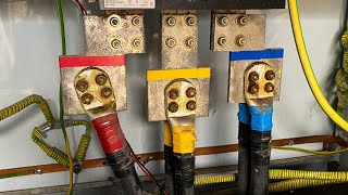 Working in a 2000A widow maker