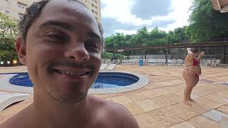 Relaxing In The Hot Water Pools