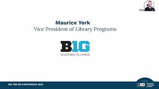 Big Ten GIS Conference 2026 Welcome