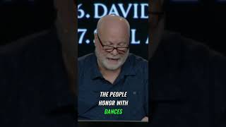 Davids Clever Escape: Feigning Madness for Survival #shorts