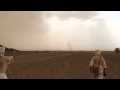 Walking Through A Haboob Sandstorm In The Bayuda Desert Sudan 
