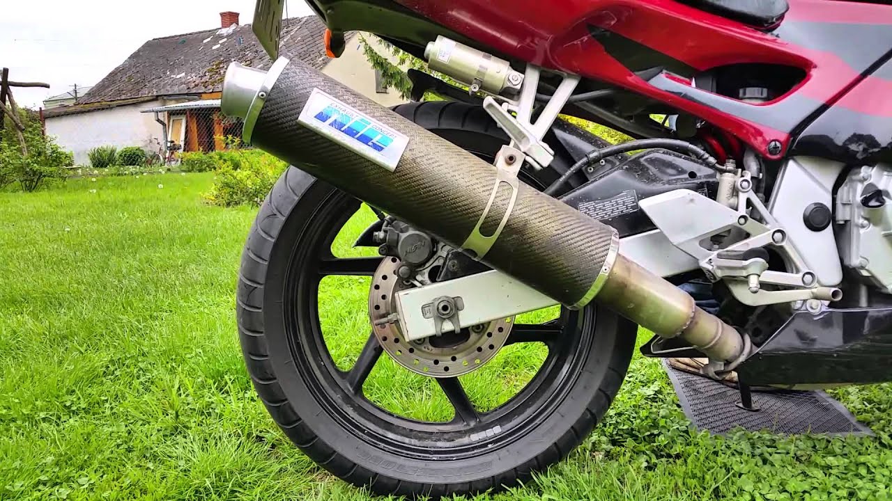 Honda CBR 600 F3 (PC31A) MIG exhaust sound odcięcie Revlimiter YouTube