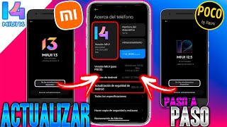 ☑️ACTUALIZA CUALQUIER XIAOMI/POCOPHONE a MIUI 14 | HyperOS por RECOVERY y FASTBOOT PASO A PASO 2024📲 screenshot 1