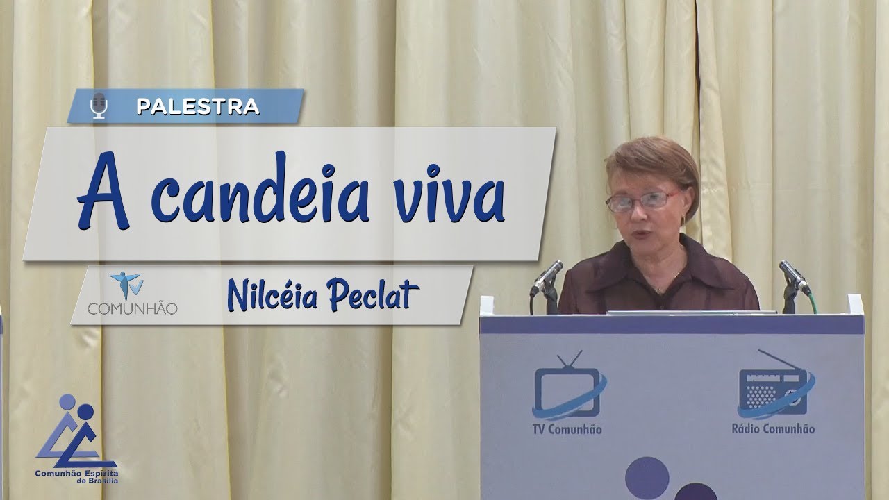 PALESTRA ESPÍRITA | A CANDEIA VIVA - Nilceia Peclat evangelho de mateus