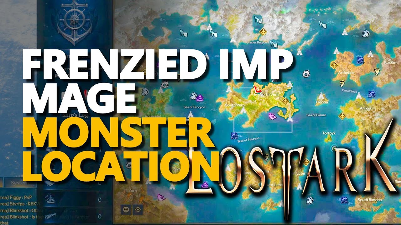 Frenzied Imp Mage Lost Ark Monster Location