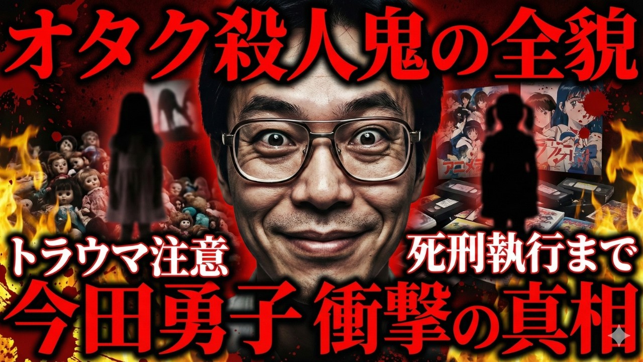 【衝撃の連続幼女殺人】宮崎勤事件の全真相！オタク殺人鬼の恐怖プロファイル (1988-1989)