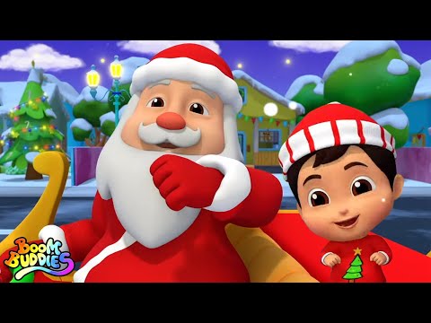 Jingle çanları | Noel Baba tekerlemeler | Boom Buddies Türkçe | Çocuk Şarkıları | Okul öncesi