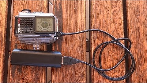External power source for Garmin VIRB Ultra 30
